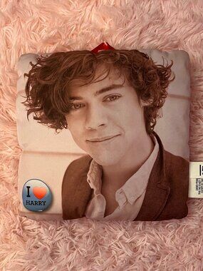 One Direction Harry Styles Mini Pillow